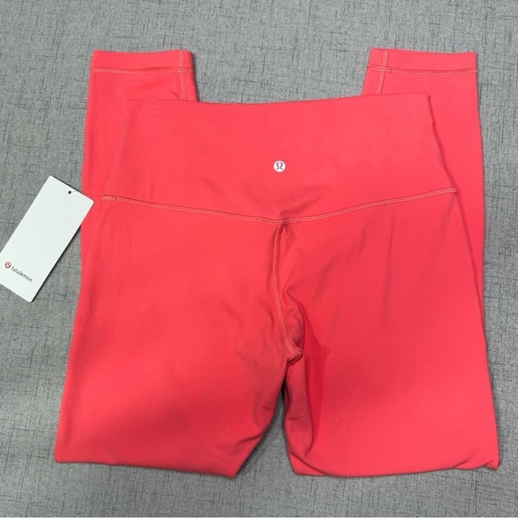 Lululemon Align High Rise Pant Pale Raspberry Leggings 12 Nwt - Picture 7 of 12